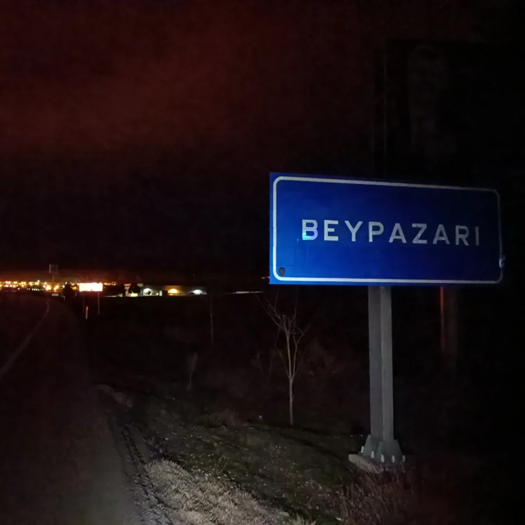 Karanlıkta soluk soluğa Beypazarı'na varış